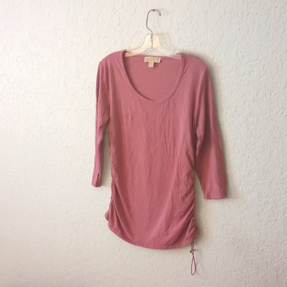 sz XL Michael Kors mauve long sleeve